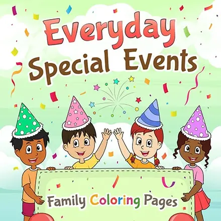 FREE Family Coloring Pages